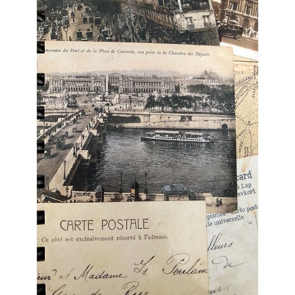 Tomorrows Treasures Susana England Paris Journal Diary Notebook Spiral HC 1999 - Picture 3 of 6